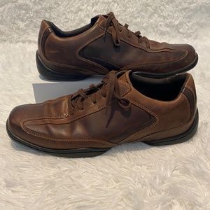 EUC Rockport XCS leather lace up shoes